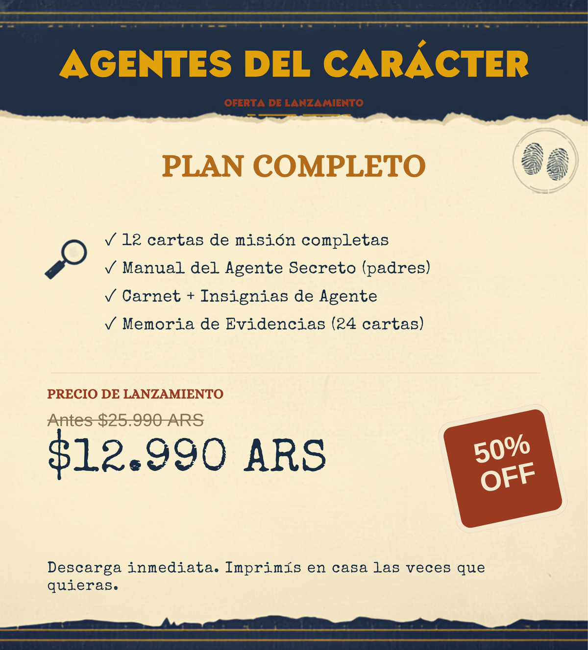 Agentes del Carácter — Plan Completo